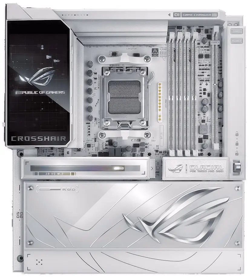 Montaje Placa Base ASUS ROG CROSSHAIR X870E GLACIAL Legazpi Legazpi PC - Montaje Placa Base ASUS ROG CROSSHAIR X870E GLACIAL Legazpi